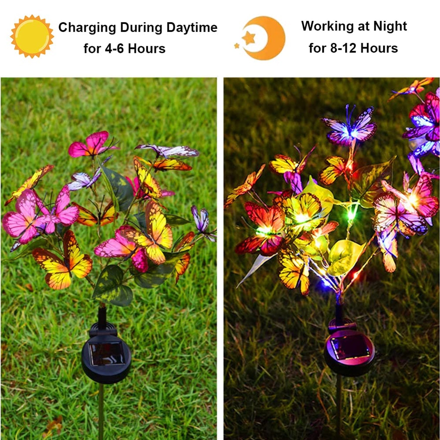 LED Butterfly Garden Flower Light LED Butterfly Garden Flower Light